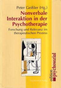 Geißler, Nonverbale Interaktion in der Psychotherapie. (Umschlag)