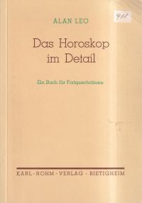 Leo, Das Horoskop im Detail. (Umschlag)