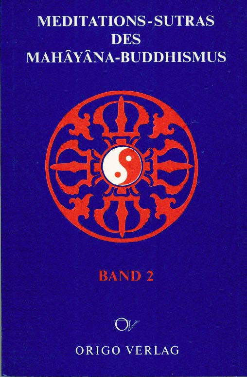 Muralt, Meditations-Sutras des Mahâyâna-Buddhismus, Band 2. (Einband)