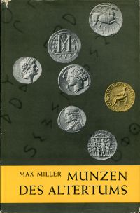 Miller, Die Münzen des Altertums. (Umschlag)