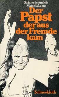 De Andreis, Der Papst, der aus der Fremde kam. (Umschlag)