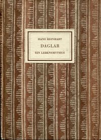 Reinhart, Daglar. (Umschlag)