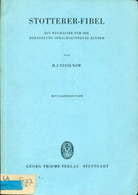 Tessenow, Stotterer-Fibel. (Umschlag)