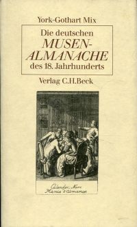 Mix, Die  deutschen Musenalmanache des 18. Jahrhunderts. (Umschlag)