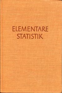 Hillebrandt, Elementare Statistik für Pädagogen, Psychologen und Soziologen. (Umschlag)