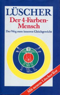 Lüscher, Der 4-Farben-Mensch. (Umschlag)