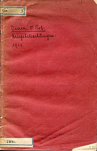 Durrer, Kriegsbetrachtungen. (Umschlag)