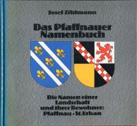 Zihlmann, Das  Pfaffnauer Namenbuch. (Umschlag)