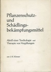 Klimmer, Pflanzenschutz- und Schädlingsbekämpfungsmittel. (Umschlag)