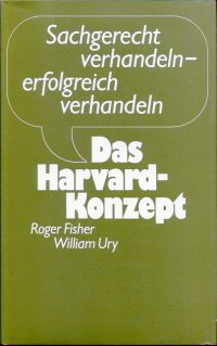 Fisher, Das Harvard-Konzept. (Umschlag)
