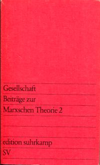 Gesellschaft. (Umschlag)