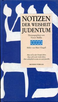 Notizen der Weisheit - Judentum. (Umschlag)