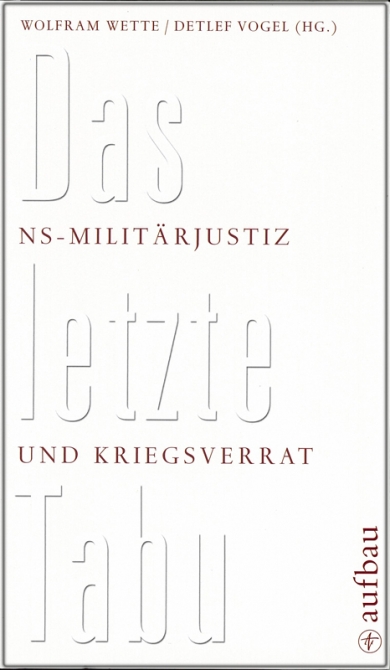 Wette, Das letzte Tabu. (Einband)