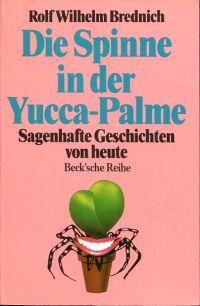 Brednich, Die Spinne in der Yucca-Palme. (Umschlag)