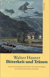 Hauser, Bitterkeit und Tränen. (Umschlag)