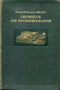 Davis, Grundzüge der Physiogeographie. (Umschlag)