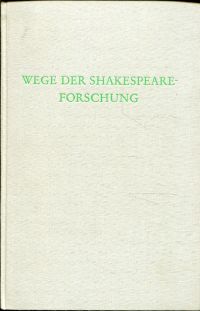 Klein, Wege der Shakespeare-Forschung. (Umschlag)
