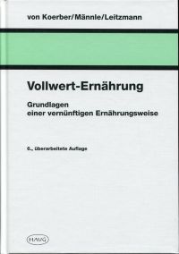 Koerber, Vollwert-Ernährung. (Umschlag)