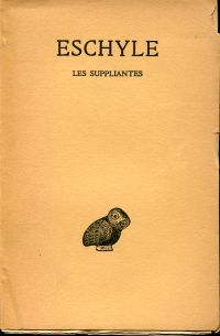 Eschyle: Les suppliantes. (Umschlag)