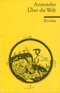 Aristoteles: Über die Welt. (Umschlag)