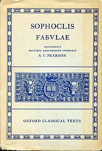 Sophocles: Sophoclis fabvlae. (Umschlag)
