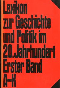 Stern, Lexikon zur Geschichte und Politik im 20. Jahrhundert. (Umschlag)