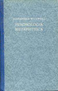 Willwoll, Psychologia metaphysica in usum scholarum. (Umschlag)