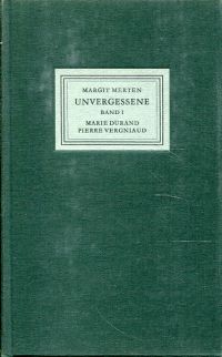 Merten, Unvergessene. (Umschlag)