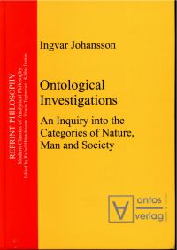 Johansson, Ontological investigations. (Umschlag)