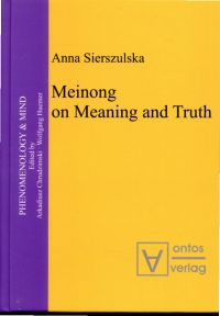 Sierszulska, Meinong on meaning and truth. (Umschlag)