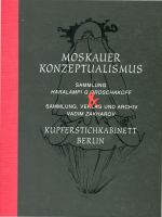 Schulze Altcappenberg, Moskauer Konzeptualismus. (Einband)