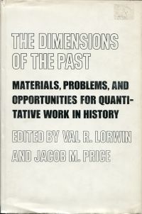 Lorwin, The Dimensions of the Past. (Umschlag)