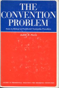 Parris, The Convention Problem. (Umschlag)