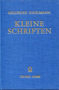 Dahlmann, Kleine Schriften (Einband)
