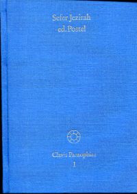 Postel, Sefer jezirah. (Umschlag)