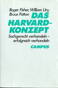 Fisher, Das Harvard-Konzept. (Umschlag)
