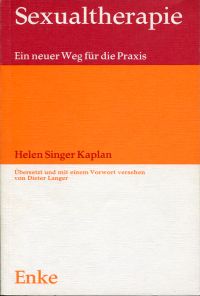 Kaplan, Sexualtherapie. (Umschlag)