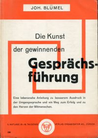 Blümel, Die  Kunst der gewinnenden Gesprächsführung. (Umschlag)