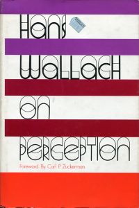 Wallach, On Perception. (Umschlag)