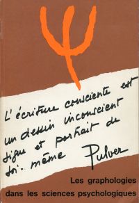 Bréchet, Les graphologies dans les sciences psychologiques. (Umschlag)