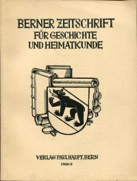 Hintzsche, Politischer Nachrichtendienst in A. v. Hallers Korrespondenz. (Umschlag)