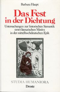 Haupt, Das Fest in der Dichtung. (Umschlag)