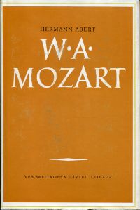 Abert, W.A. Mozart. (Umschlag)