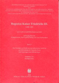 Holtz, Die Urkunden und Briefe aus den schlesischen Archiven und Bibliotheken de (Umschlag)