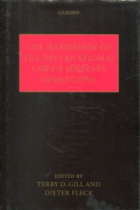 Gill, Handbook of the international law of military operations. (Umschlag)