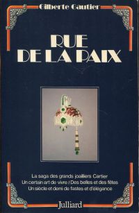 Gautier, Rue de la Paix. (Umschlag)