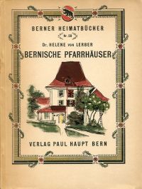 Lerber, Bernische Pfarrhäuser. (Umschlag)