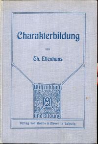 Elsenhans, Charakterbildung. (Umschlag)