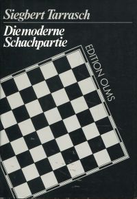 Tarrasch, Die moderne Schachpartie. (Umschlag)