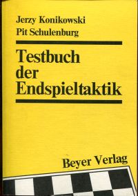 Konikowski, Testbuch der Endspieltaktik. (Umschlag)